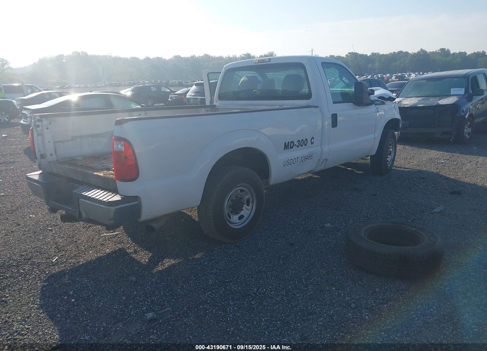 2012 FORD F-250 XL VIN: 1FTBF2A60CEC24415