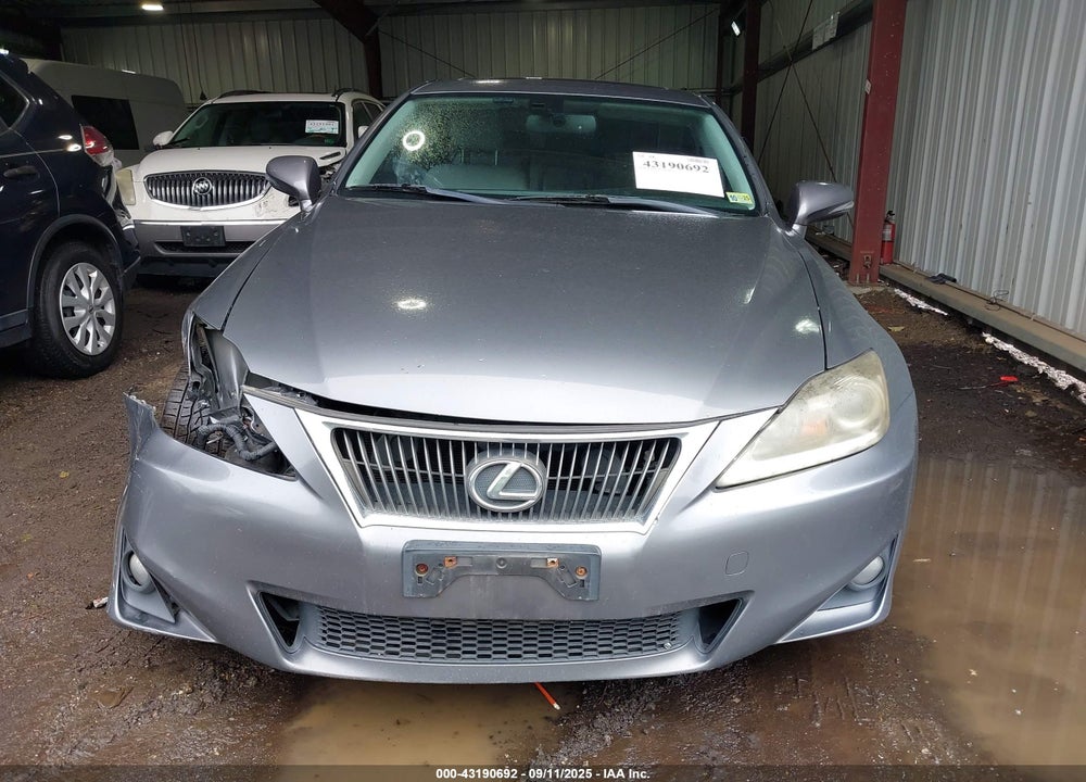 2012 LEXUS IS 250 VIN: JTHCF5C26C5060683