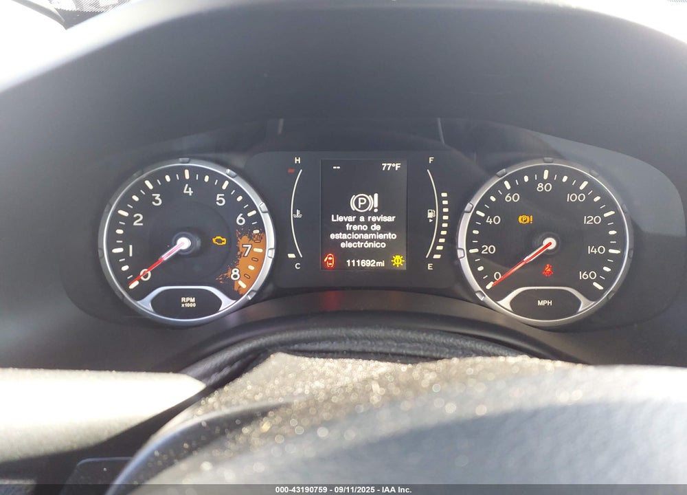 2016 JEEP RENEGADE VIN: ZACCJBBW9GPC47299