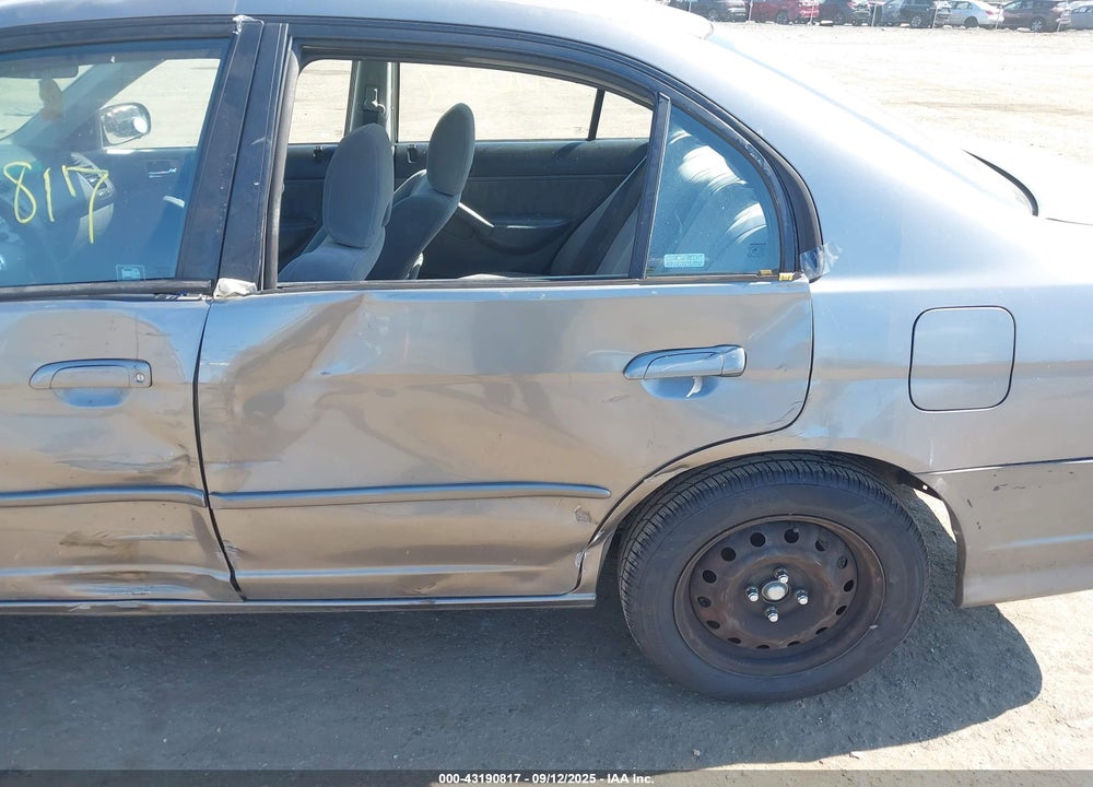 2005 HONDA CIVIC LX VIN: 2HGES16515H539367
