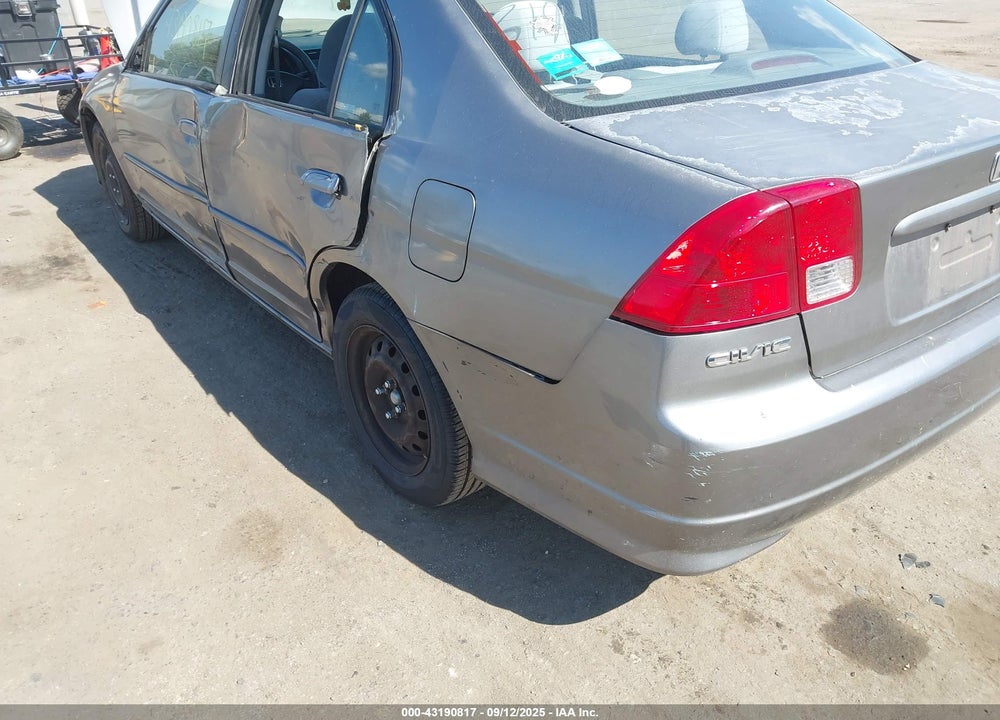2005 HONDA CIVIC LX VIN: 2HGES16515H539367