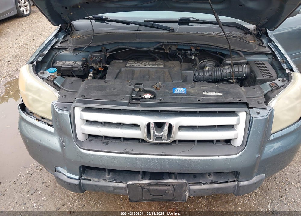 2006 HONDA PILOT EX-L VIN: 2HKYF18626H547329
