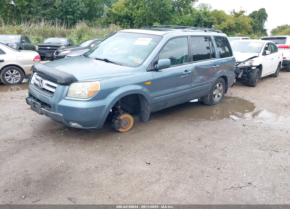 2006 HONDA PILOT EX-L VIN: 2HKYF18626H547329