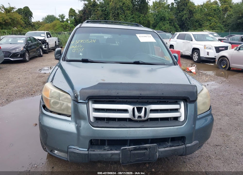 2006 HONDA PILOT EX-L VIN: 2HKYF18626H547329