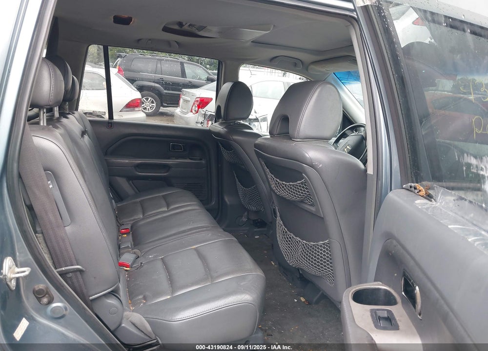 2006 HONDA PILOT EX-L VIN: 2HKYF18626H547329