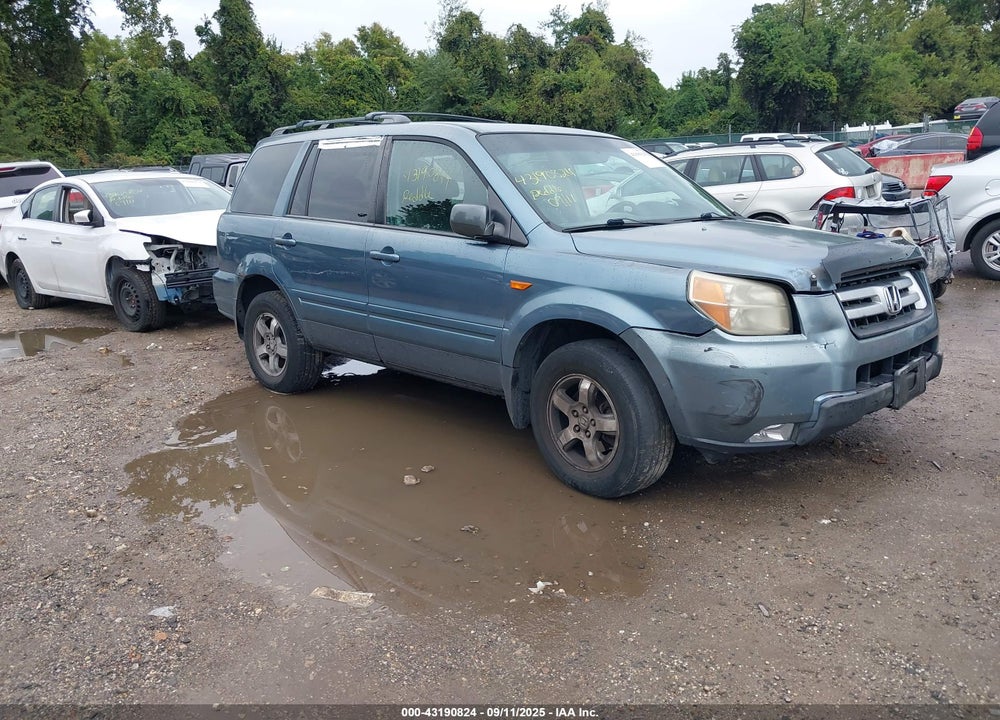 2006 HONDA PILOT EX-L VIN: 2HKYF18626H547329