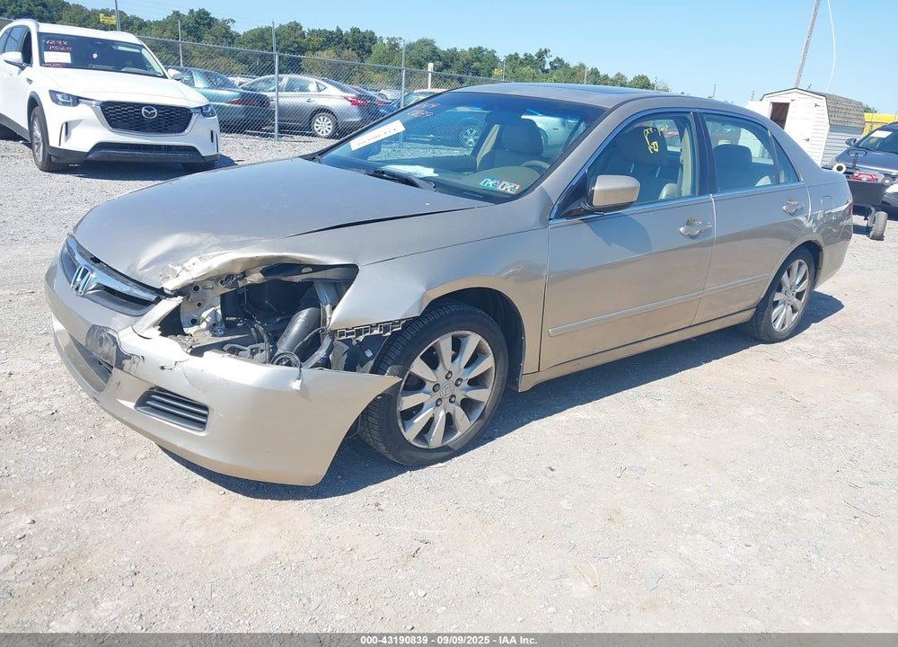2006 HONDA ACCORD 3.0 EX VIN: 1HGCM66586A042198