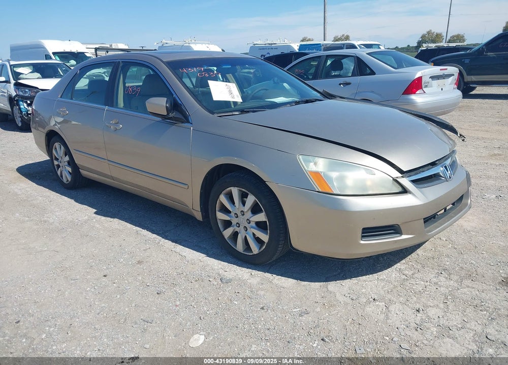 2006 HONDA ACCORD 3.0 EX VIN: 1HGCM66586A042198