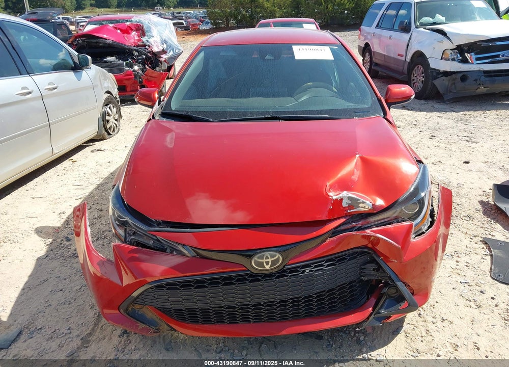 2019 TOYOTA COROLLA SE VIN: JTNK4RBE4K3026575