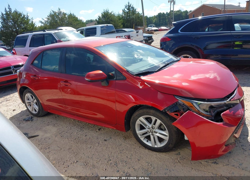 2019 TOYOTA COROLLA SE VIN: JTNK4RBE4K3026575