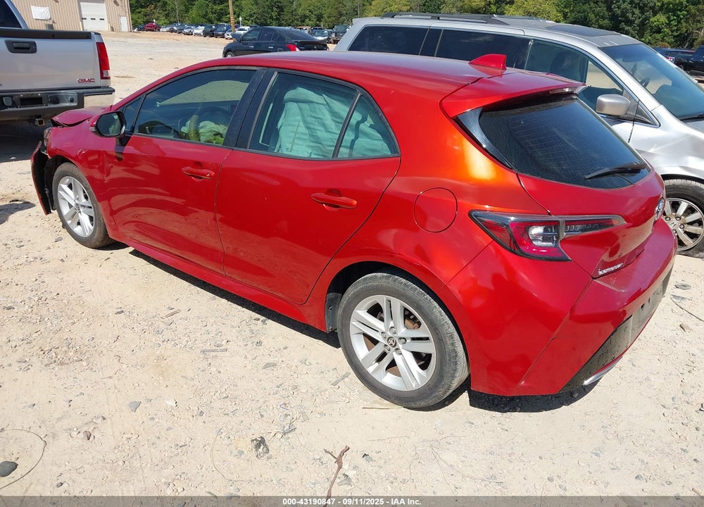 2019 TOYOTA COROLLA SE VIN: JTNK4RBE4K3026575