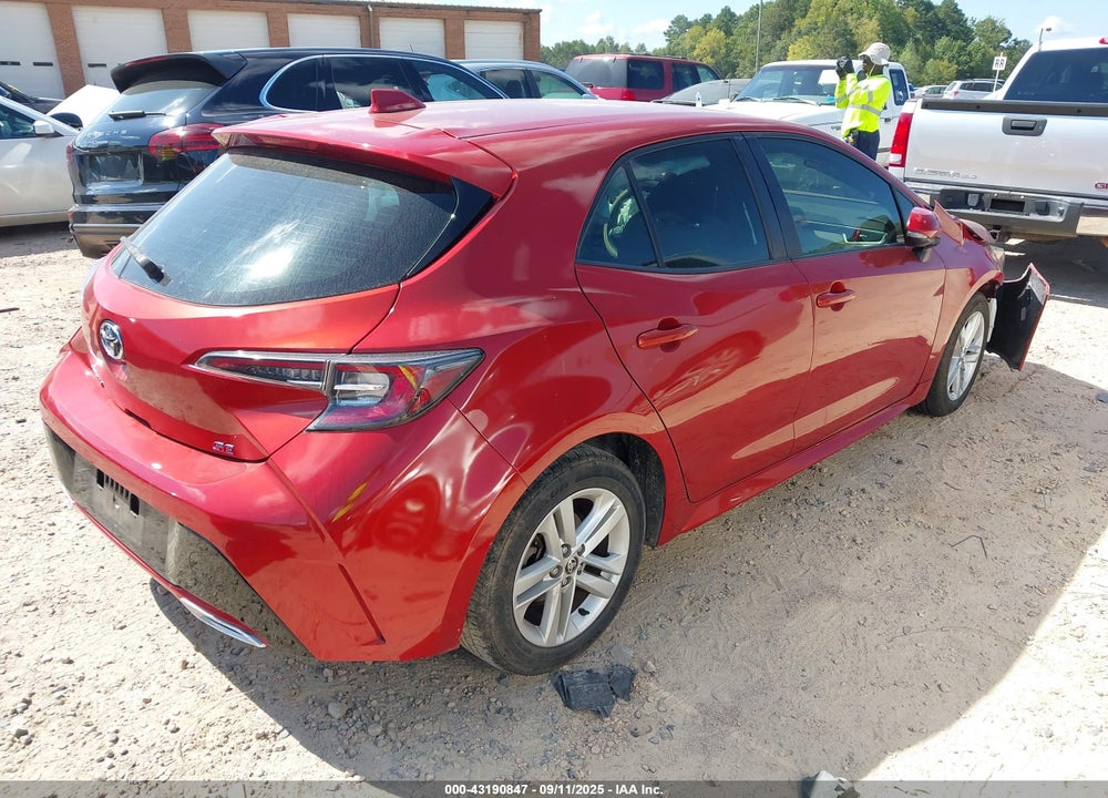 2019 TOYOTA COROLLA SE VIN: JTNK4RBE4K3026575