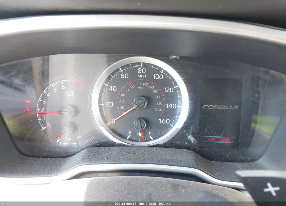 2019 TOYOTA COROLLA SE VIN: JTNK4RBE4K3026575