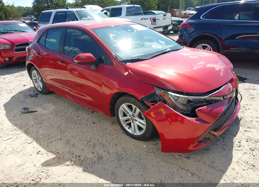 2019 TOYOTA COROLLA SE VIN: JTNK4RBE4K3026575