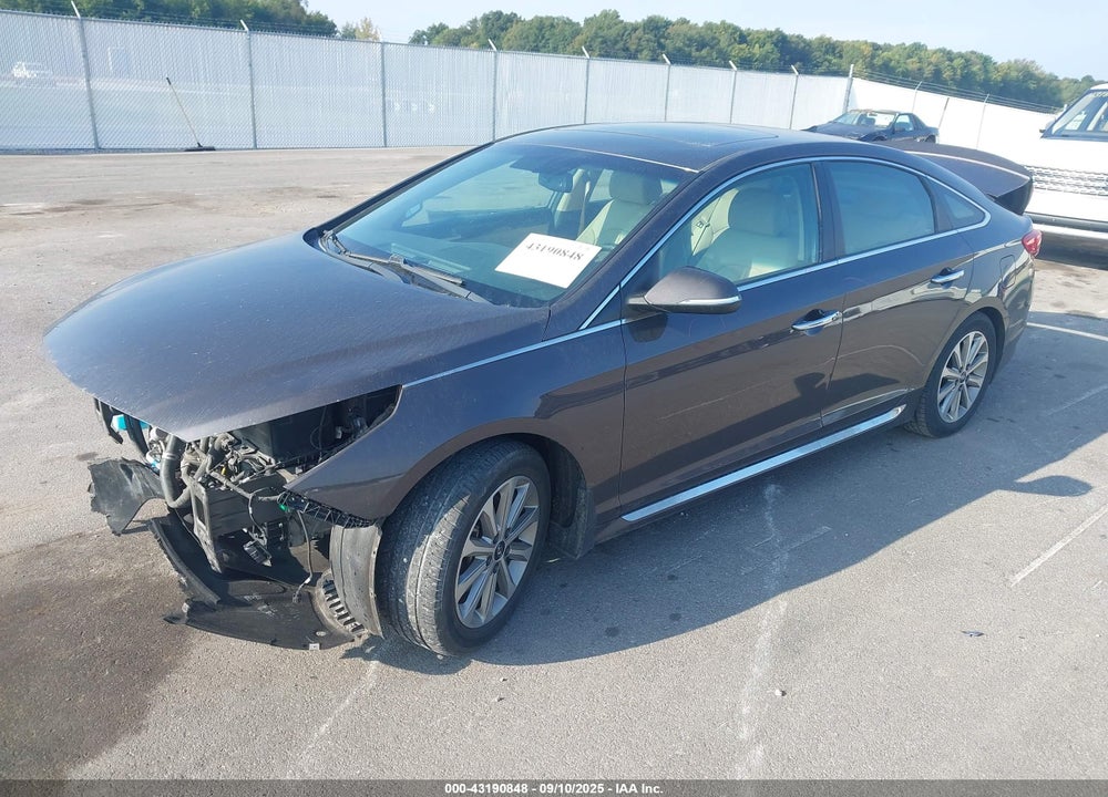 2017 HYUNDAI SONATA VIN: 5NPE34AF4HH588734
