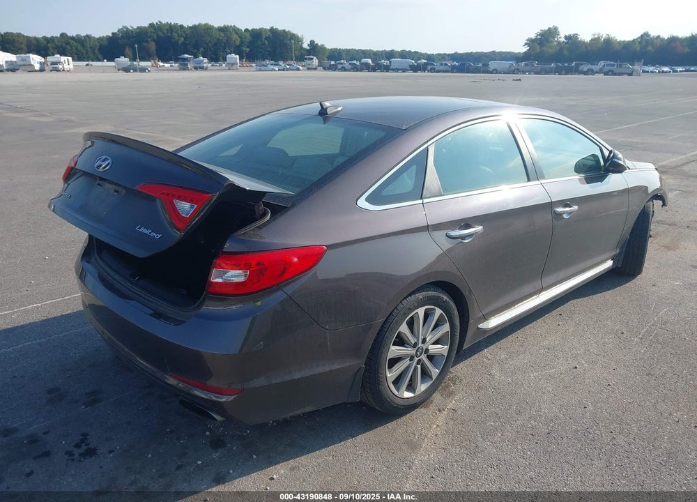 2017 HYUNDAI SONATA VIN: 5NPE34AF4HH588734