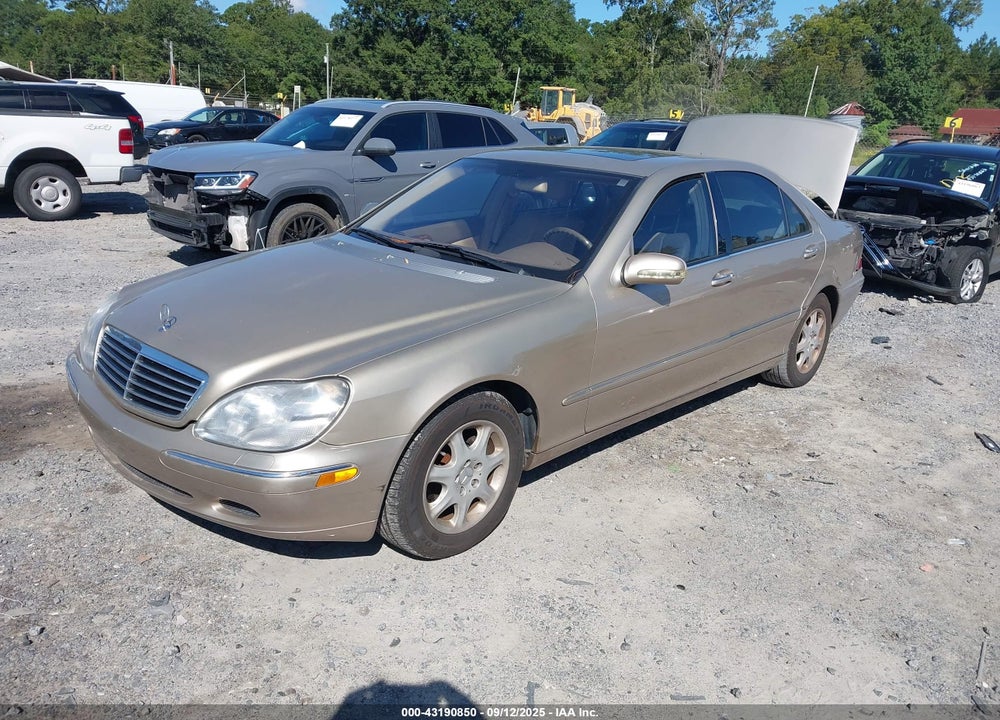2000 MERCEDES-BENZ S 500 VIN: WDBNG75J7YA111953