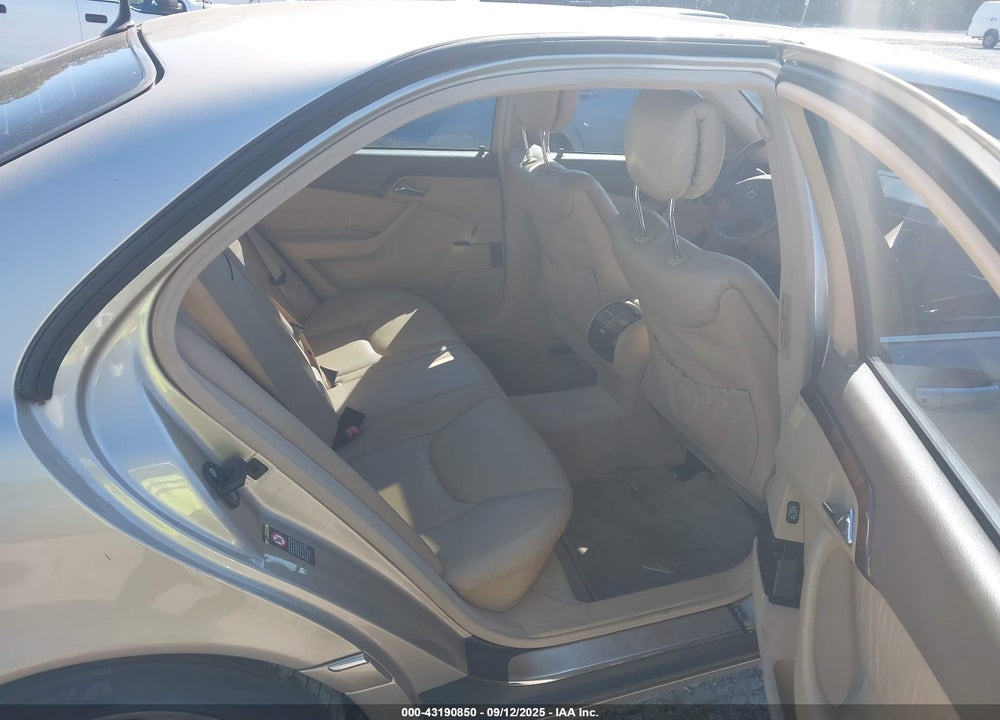 2000 MERCEDES-BENZ S 500 VIN: WDBNG75J7YA111953