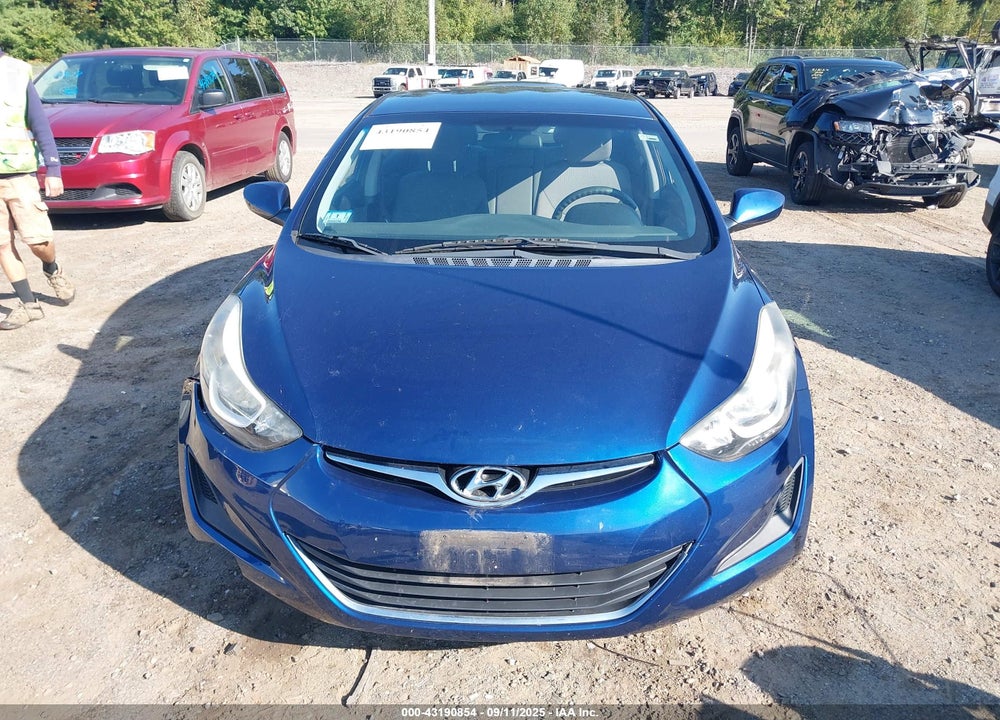 2016 HYUNDAI ELANTRA SE VIN: 5NPDH4AE6GH665767