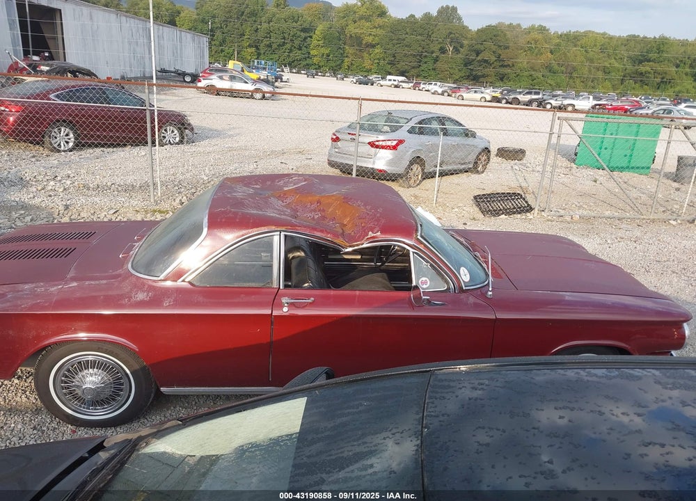 1963 CHEVROLET CORVAIR VIN: 30927W306522
