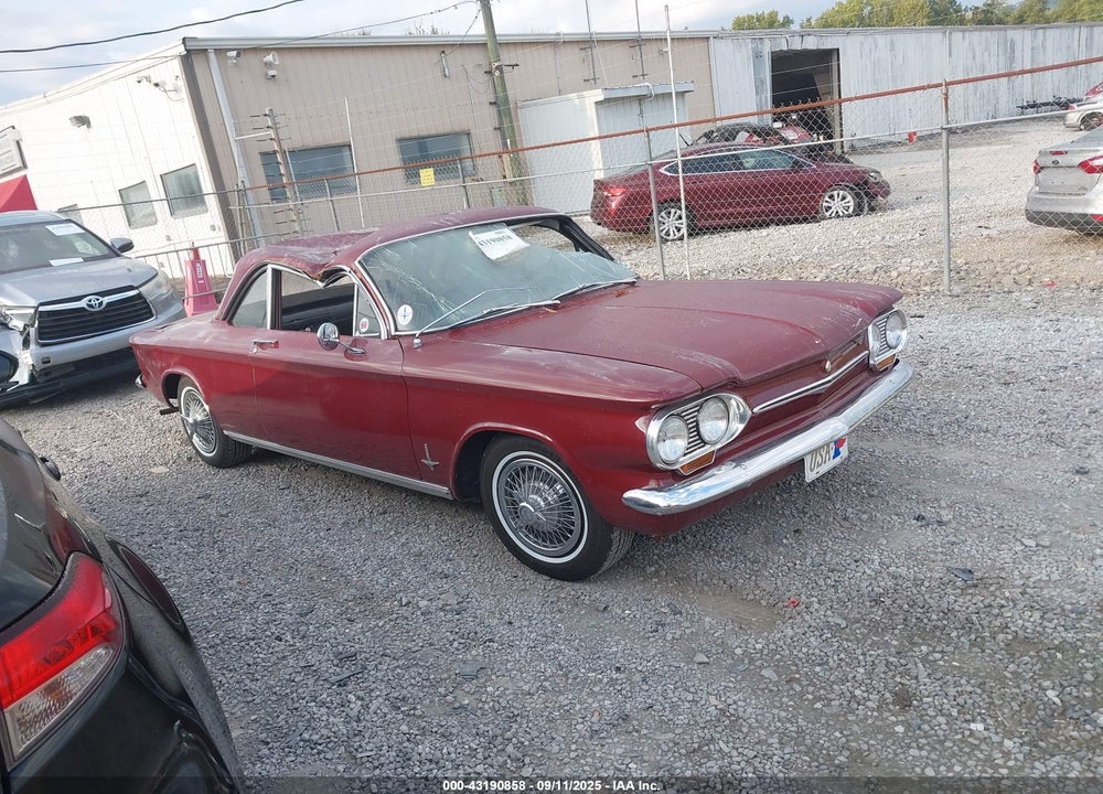 1963 CHEVROLET CORVAIR VIN: 30927W306522