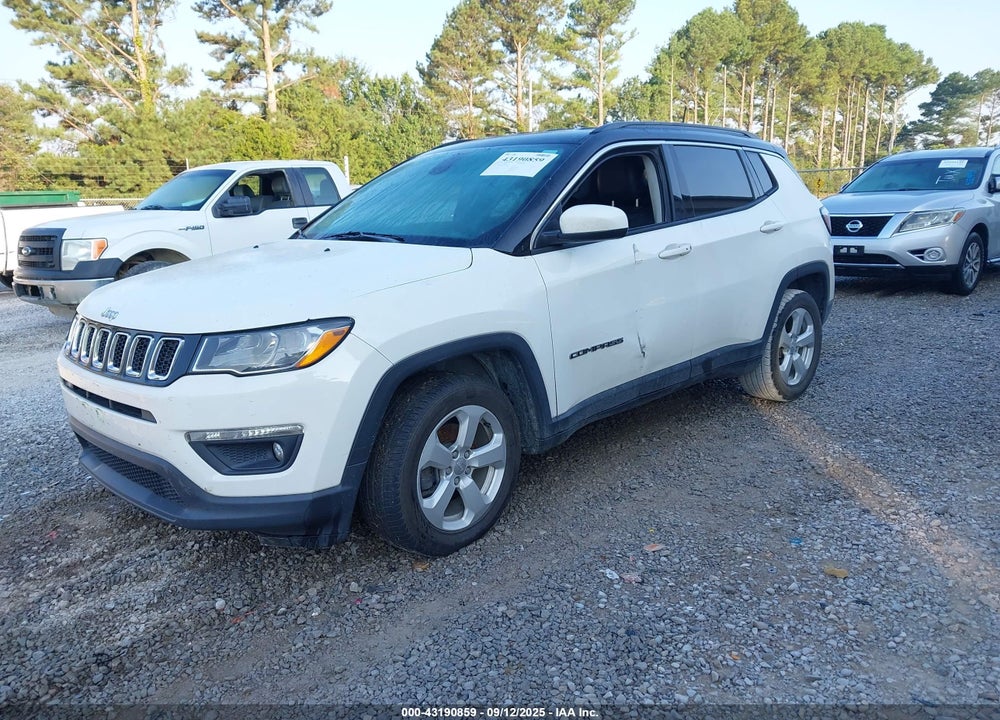 2019 JEEP COMPASS LATITUDE FWD VIN: 3C4NJCBB0KT782339