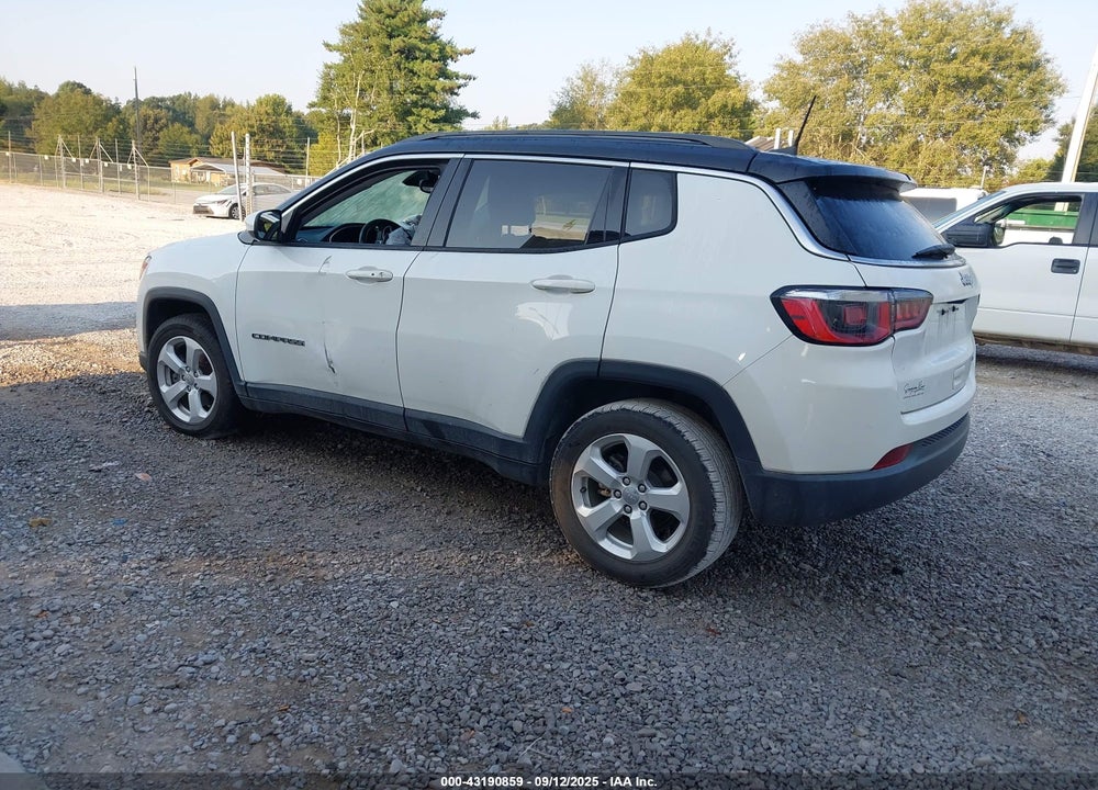 2019 JEEP COMPASS LATITUDE FWD VIN: 3C4NJCBB0KT782339