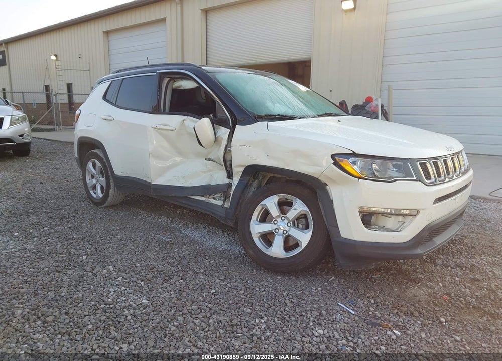 2019 JEEP COMPASS LATITUDE FWD VIN: 3C4NJCBB0KT782339