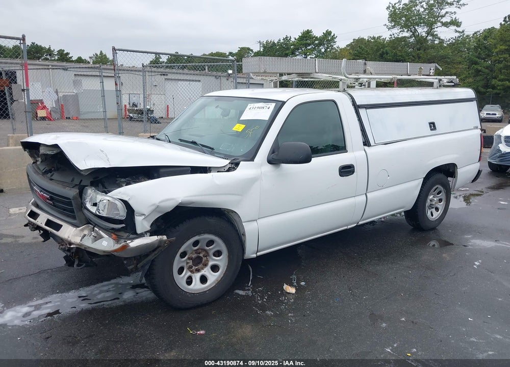 2005 GMC SIERRA 1500 WORK TRUCK VIN: 1GTEC14VX5Z220581