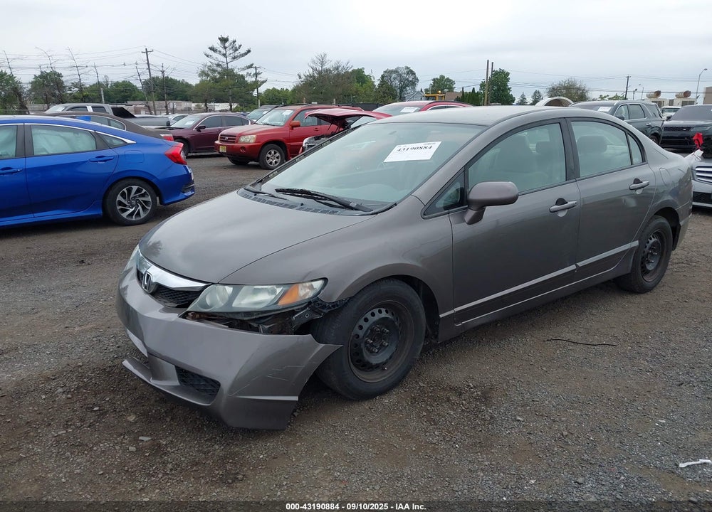 2009 HONDA CIVIC VIN: 19XFA16549E018523