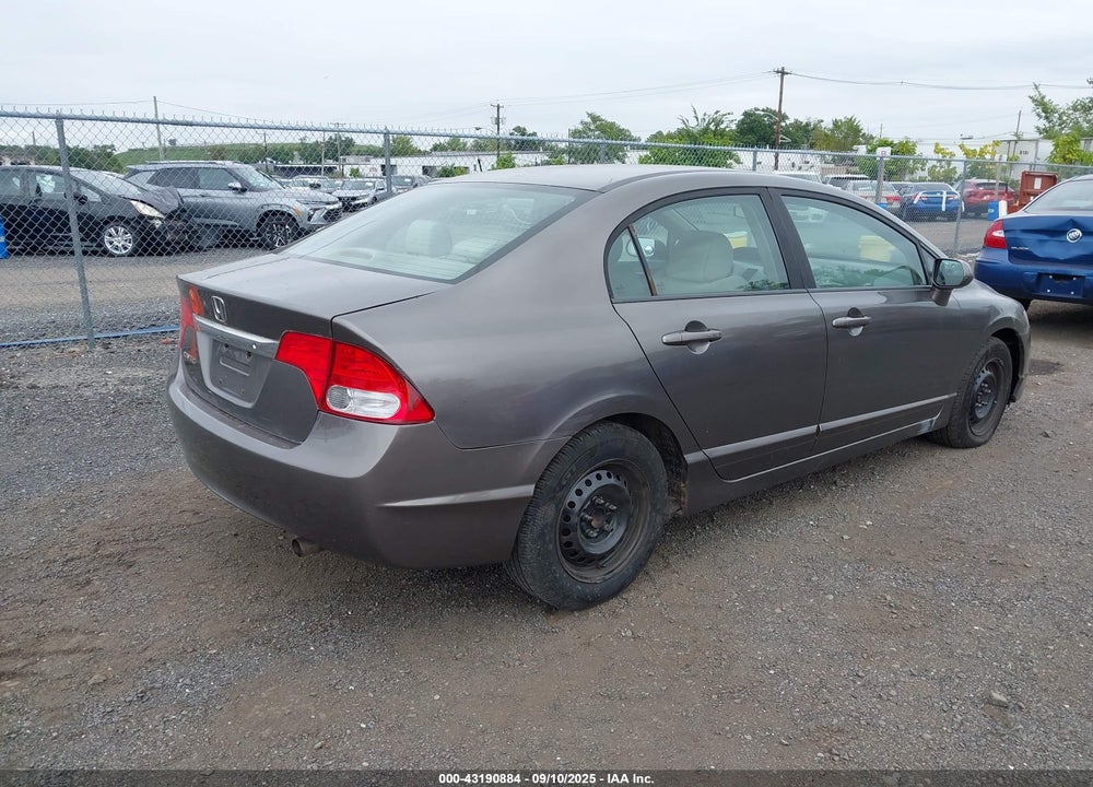 2009 HONDA CIVIC VIN: 19XFA16549E018523
