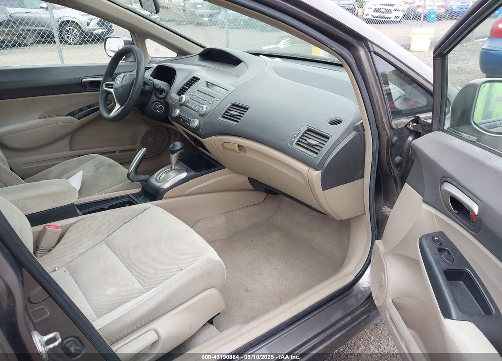 2009 HONDA CIVIC VIN: 19XFA16549E018523