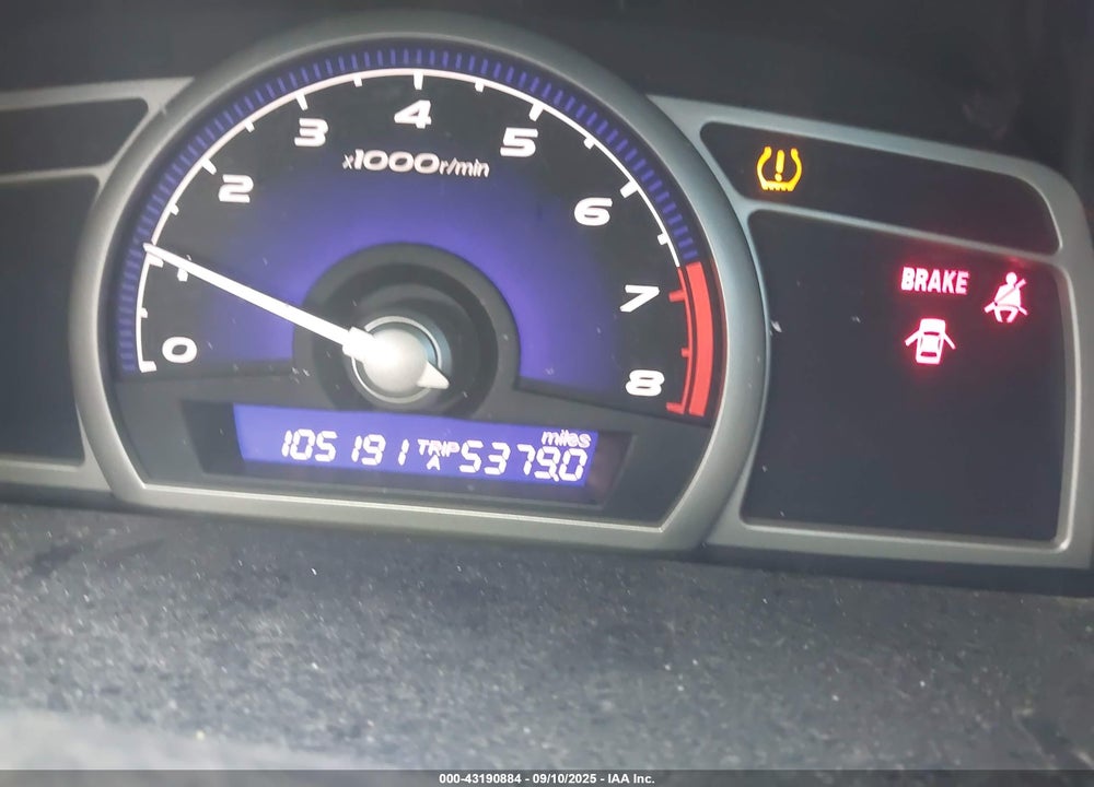 2009 HONDA CIVIC VIN: 19XFA16549E018523