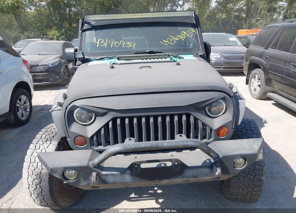 2011 JEEP WRANGLER UNLIMITED RUBICON VIN: 1J4BA6H13BL544185