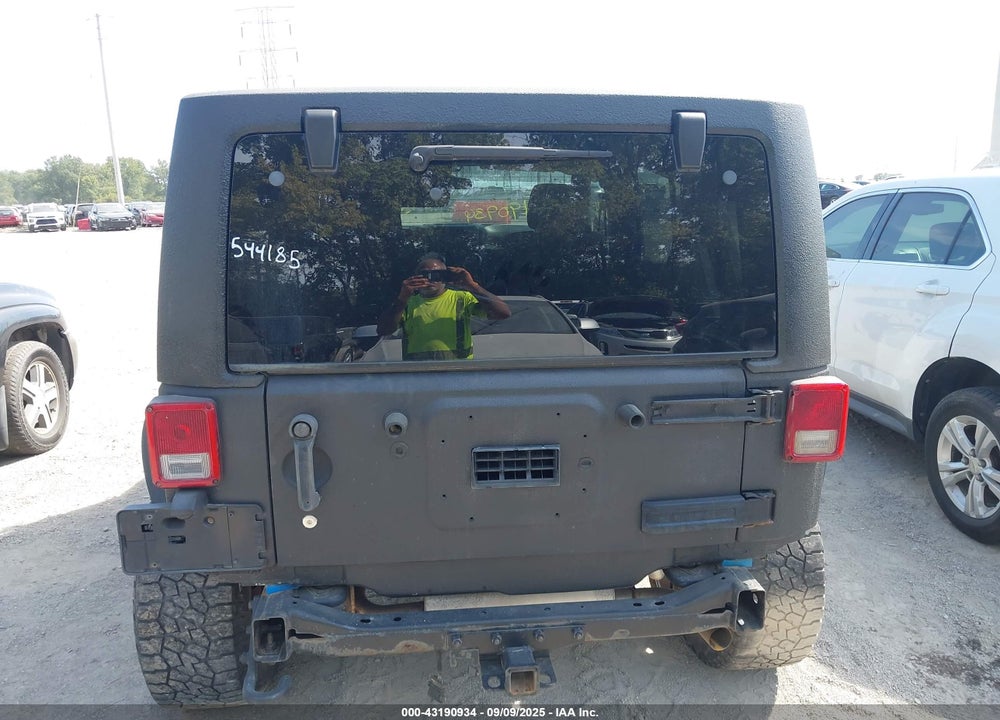 2011 JEEP WRANGLER UNLIMITED RUBICON VIN: 1J4BA6H13BL544185
