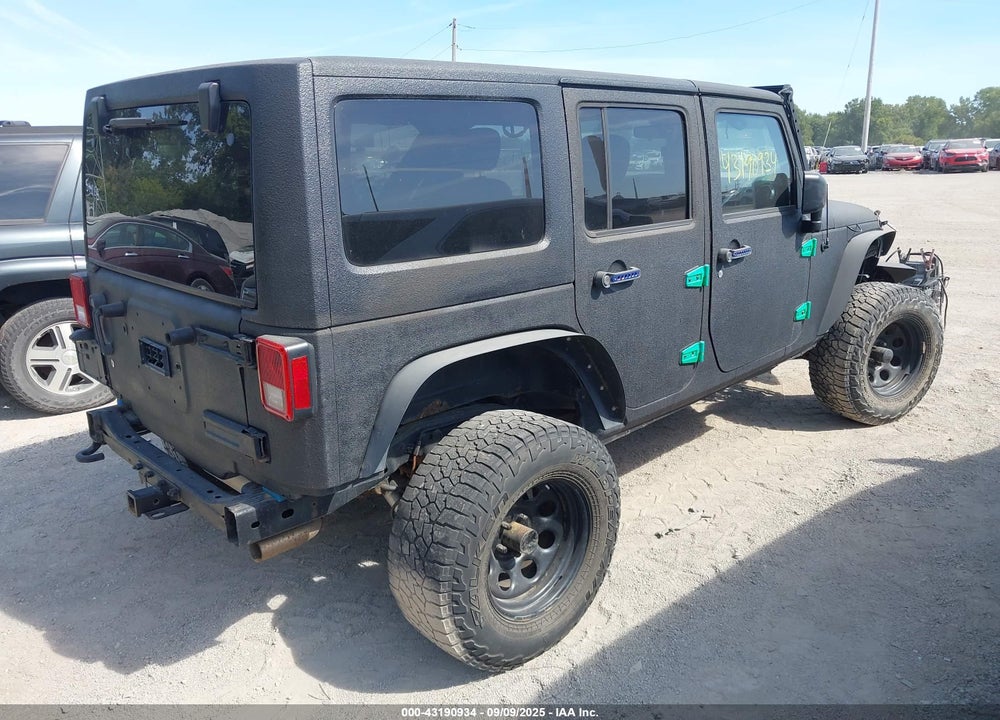 2011 JEEP WRANGLER UNLIMITED RUBICON VIN: 1J4BA6H13BL544185