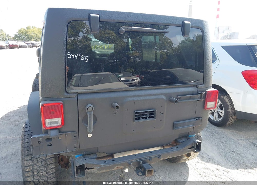 2011 JEEP WRANGLER UNLIMITED RUBICON VIN: 1J4BA6H13BL544185