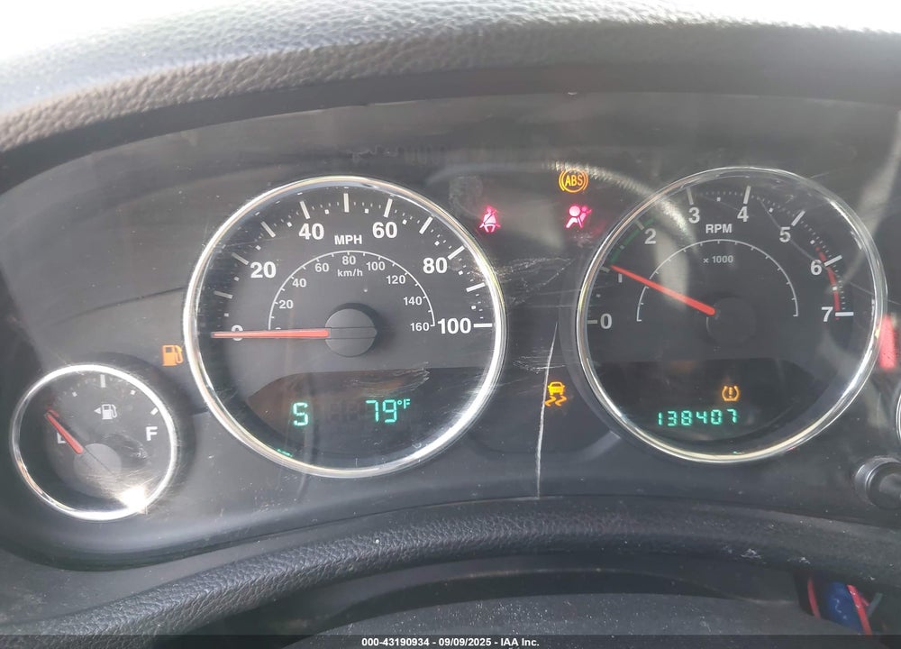2011 JEEP WRANGLER UNLIMITED RUBICON VIN: 1J4BA6H13BL544185