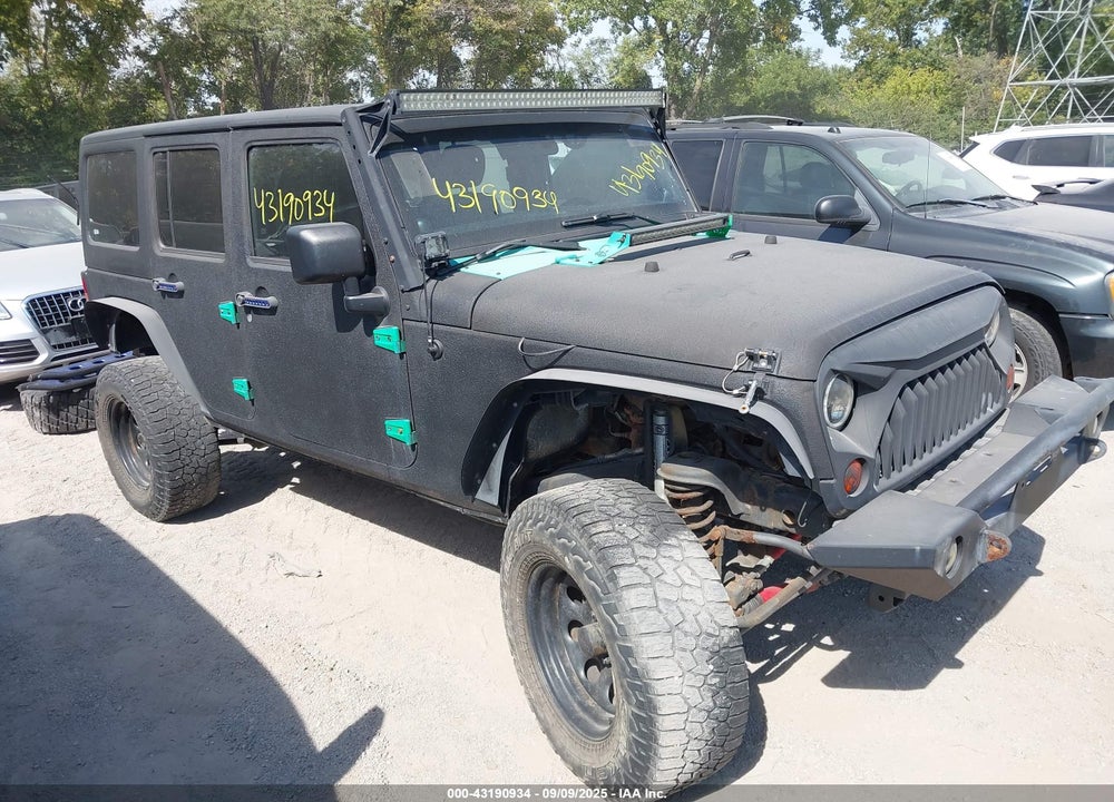 2011 JEEP WRANGLER UNLIMITED RUBICON VIN: 1J4BA6H13BL544185