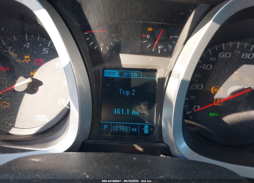 2013 CHEVROLET EQUINOX VIN: 1GNALFEK5DZ100614