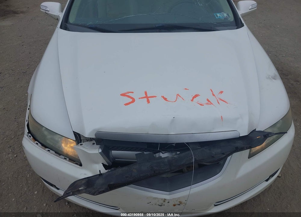 2008 ACURA TL 3.2 VIN: 19UUA66208A001201