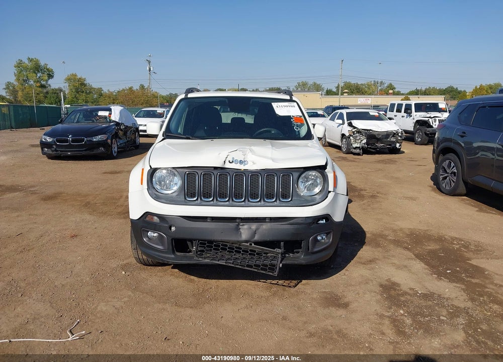 2016 JEEP RENEGADE VIN: ZACCJBBT6GPD04998