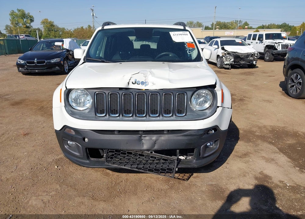 2016 JEEP RENEGADE VIN: ZACCJBBT6GPD04998