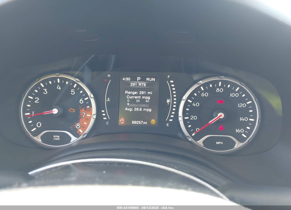 2016 JEEP RENEGADE VIN: ZACCJBBT6GPD04998