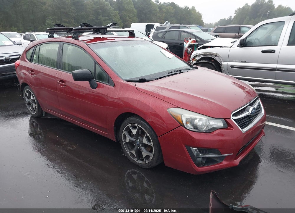 2015 SUBARU IMPREZA 2.0I VIN: JF1GPAA65F8242303