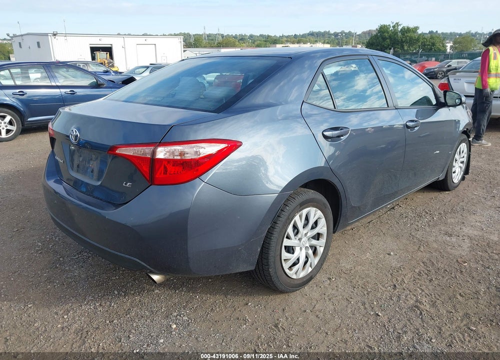 2017 TOYOTA COROLLA LE VIN: 2T1BURHE6HC935896