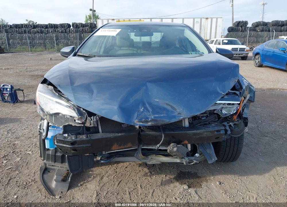 2017 TOYOTA COROLLA LE VIN: 2T1BURHE6HC935896