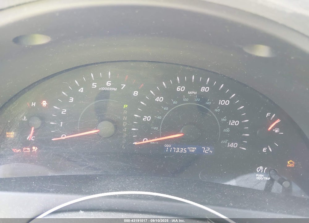 2009 TOYOTA CAMRY VIN: 4T4BE46KX9R048428