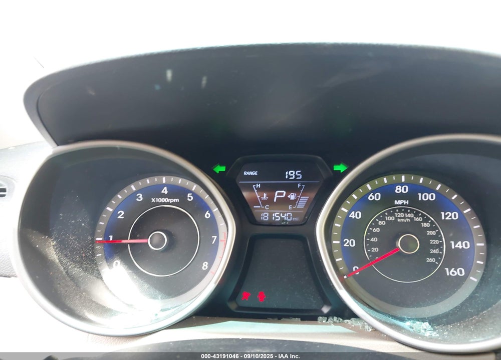 2014 HYUNDAI ELANTRA VIN: KMHDH4AE9EU088862