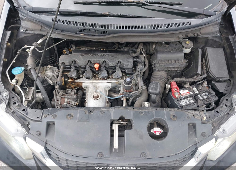 2013 HONDA CIVIC LX VIN: 19XFB2F50DE042152